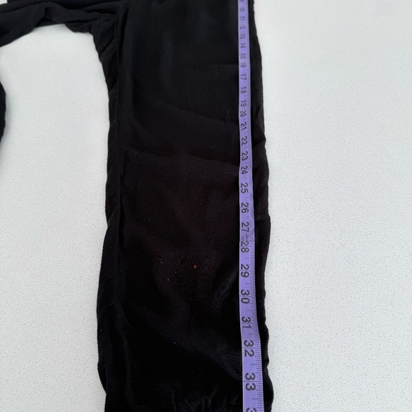 Black Cotton Drawstring Jogger - Picture 6 of 7